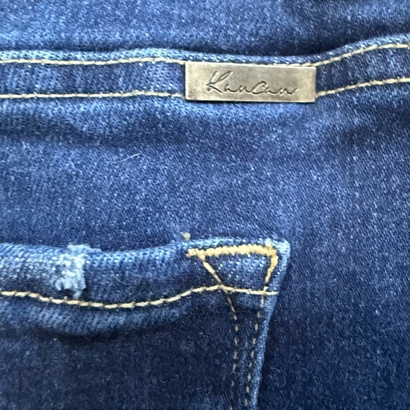 KanCan High Rise Distressed Blue Jeans size 2X - Picture 7 of 11